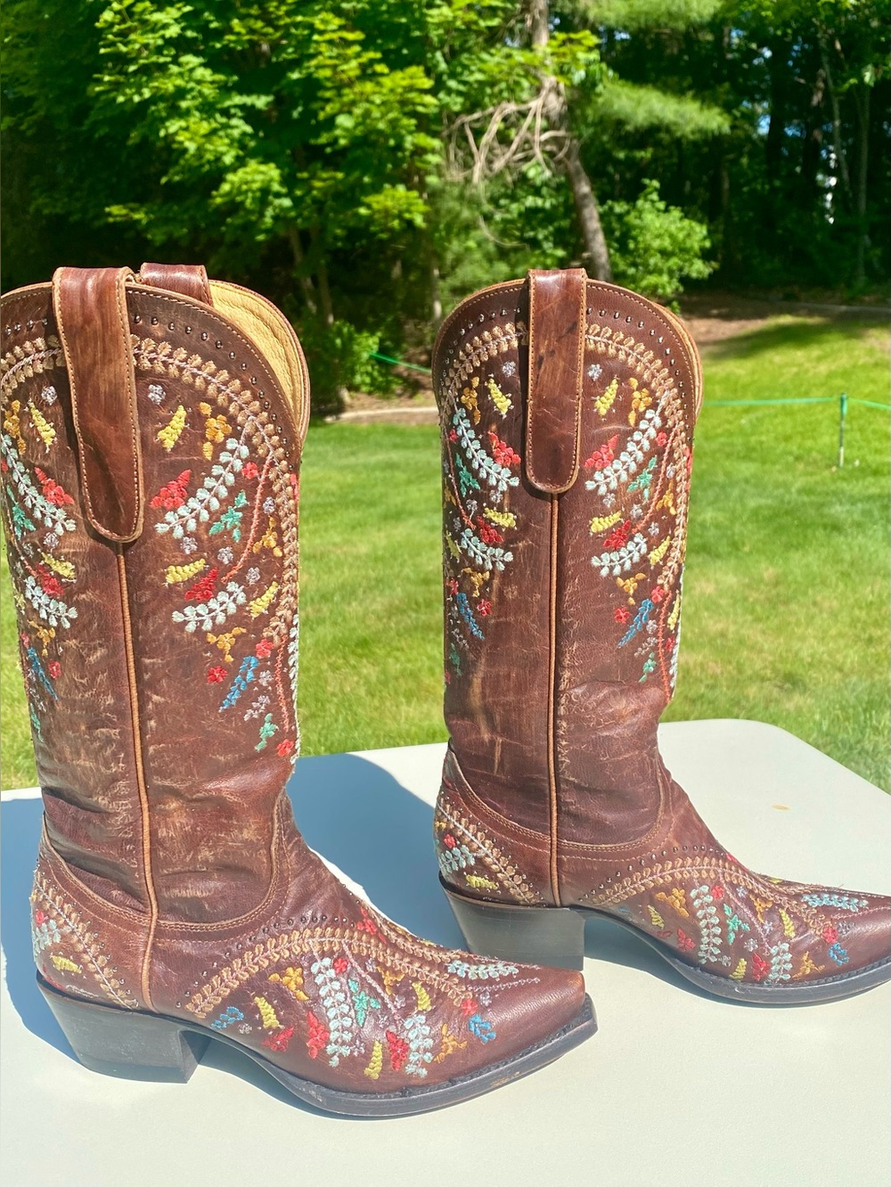 Old Gringo Bonnie Western Embroidered  Boots, 6.5 B - Picture 9 of 14